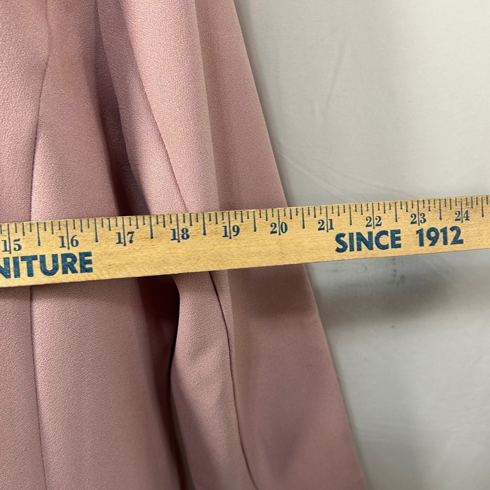 Wear Abouts Women's Pink Coat Jacket 3 Button‎ Front Square Neck Career Casual - Picture 7 of 9
